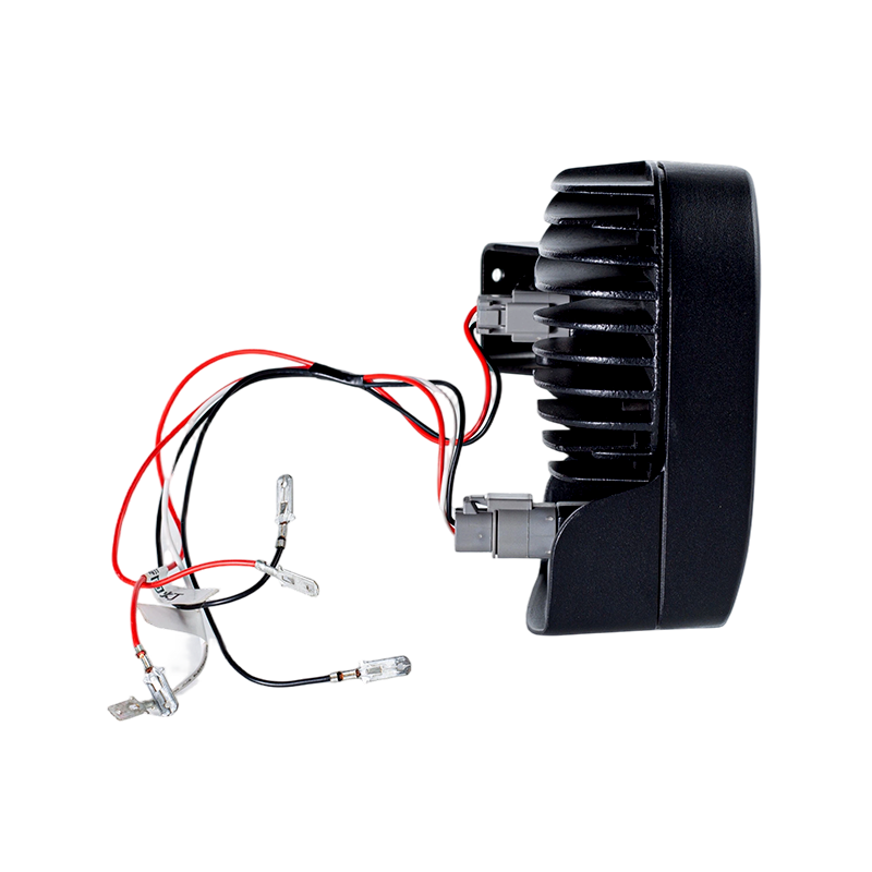 004 Farol combinado multifuncional LED 6+2 para serviço pesado para veículos industriais