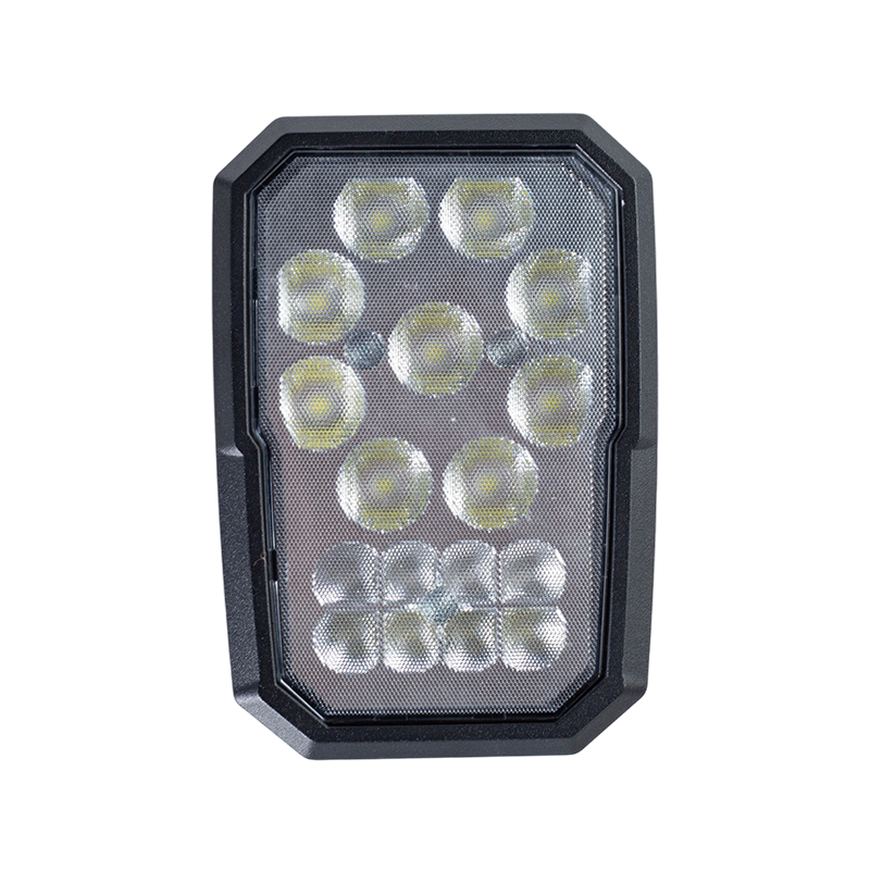 002 Farol de combinação multifuncional LED 9+8 para serviço pesado para veículos industriais