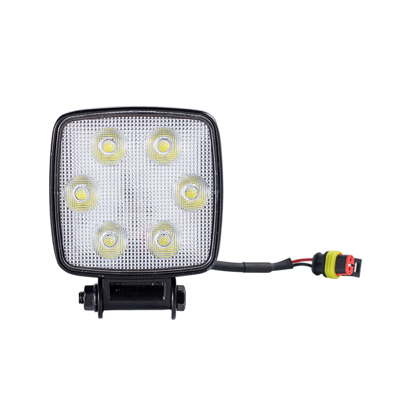 Luz de trabalho resistente de 6 LEDs IP67 002 para veículos industriais