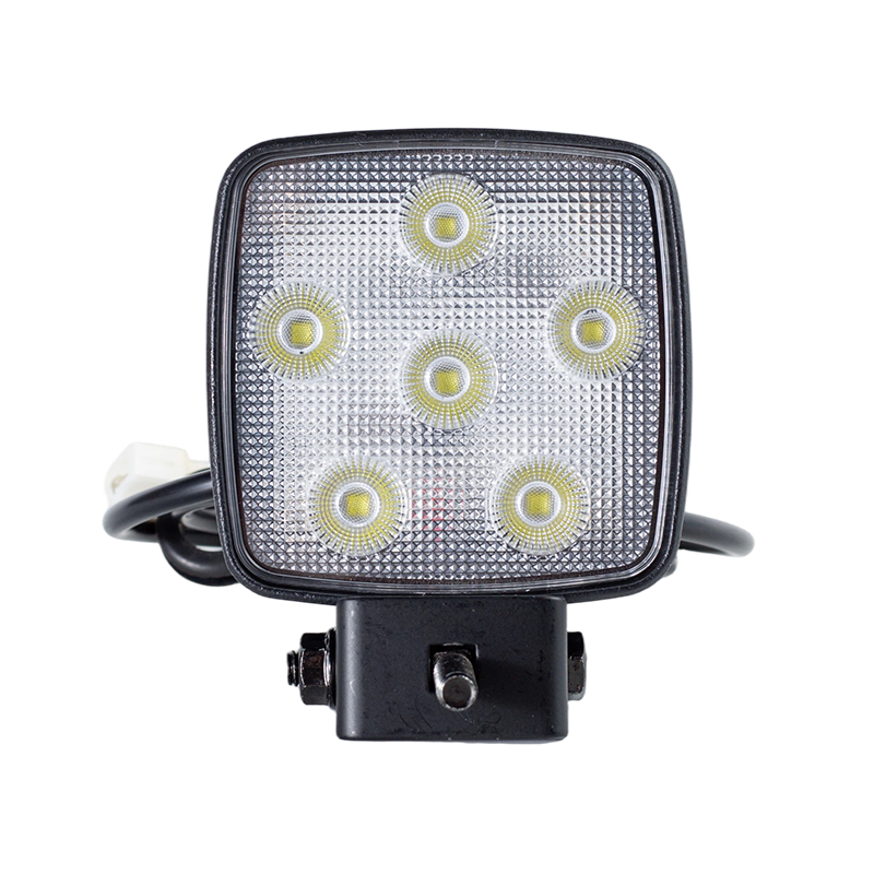 IP67 003 Luz de trabalho de 6 LEDs para serviços pesados ​​para veículos industriais