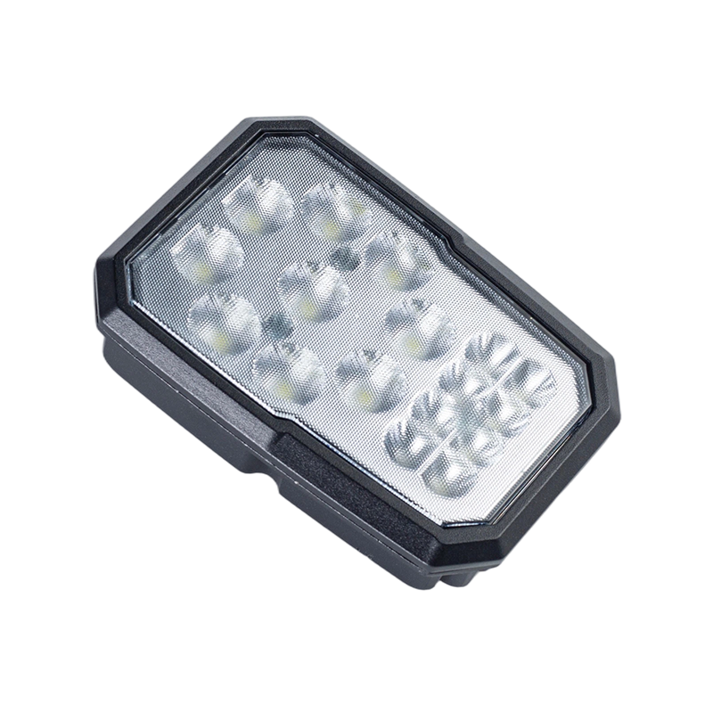 002 Farol de combinação multifuncional LED 9+8 para serviço pesado para veículos industriais