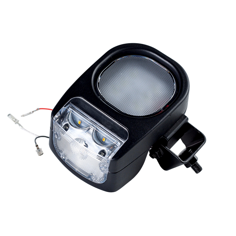 004 Farol combinado multifuncional LED 6+2 para serviço pesado para veículos industriais