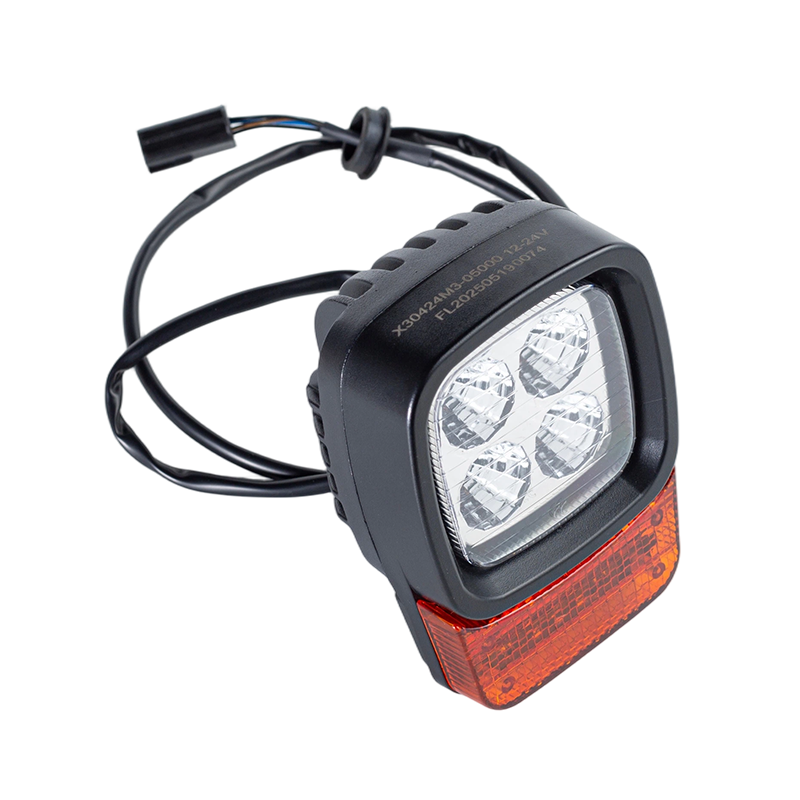 001 Luz combinada multifuncional / luz de trabalho de 4 LEDs com sinal de mudança de direção e luz de posição para empilhadeira