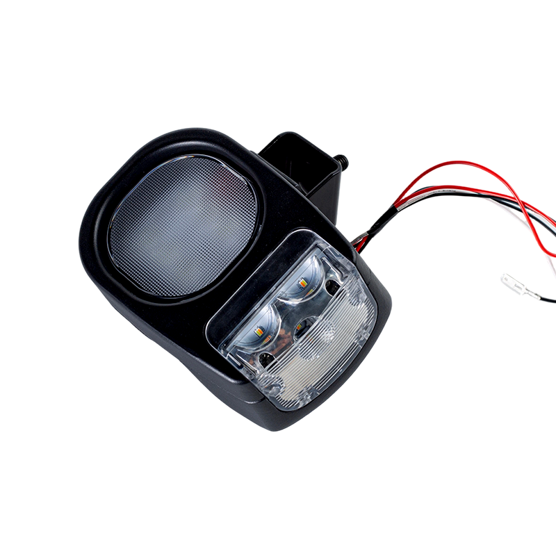 004 Farol combinado multifuncional LED 6+2 para serviço pesado para veículos industriais