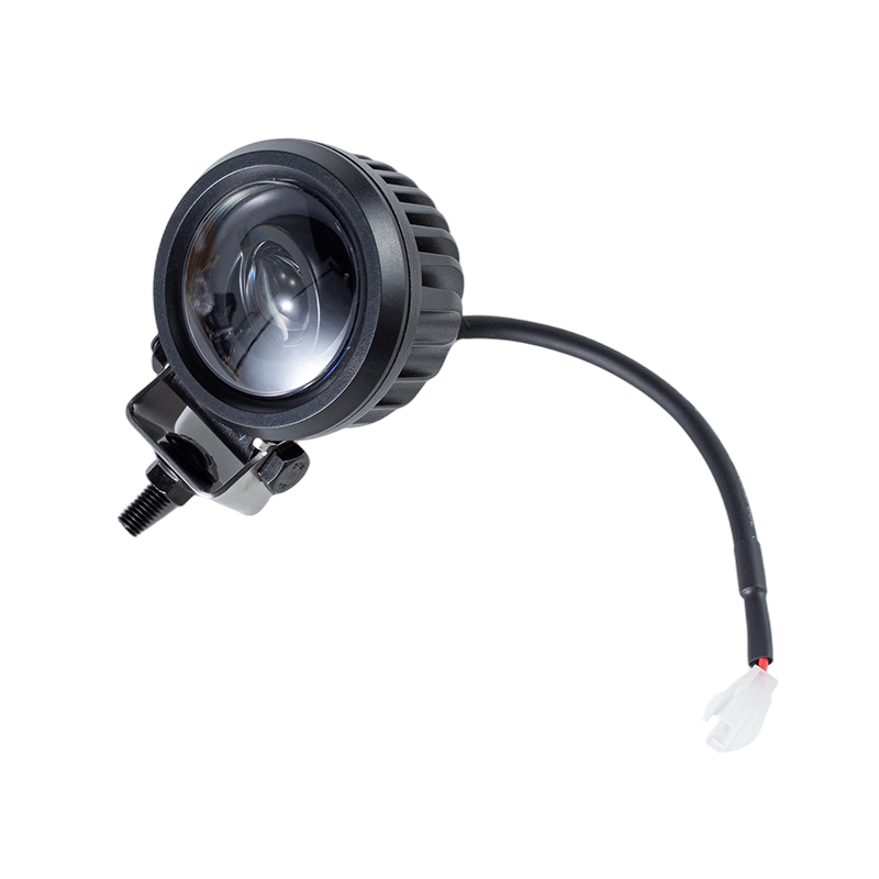 Luz de advertência de segurança da empilhadeira do ponto azul redondo oblíquo de IP67 5W DC9-80V