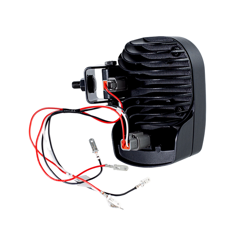 004 Farol combinado multifuncional LED 6+2 para serviço pesado para veículos industriais