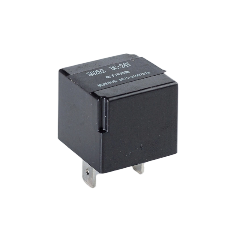 Relé pisca-pisca eletrônico SG252 24V 20A para empilhadeiras e sinais de direção de veículos