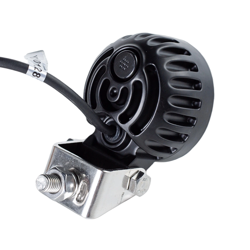 IP67 5W DC9-80V luz de advertência de área de perigo de empilhadeira de feixe vermelho/azul redondo