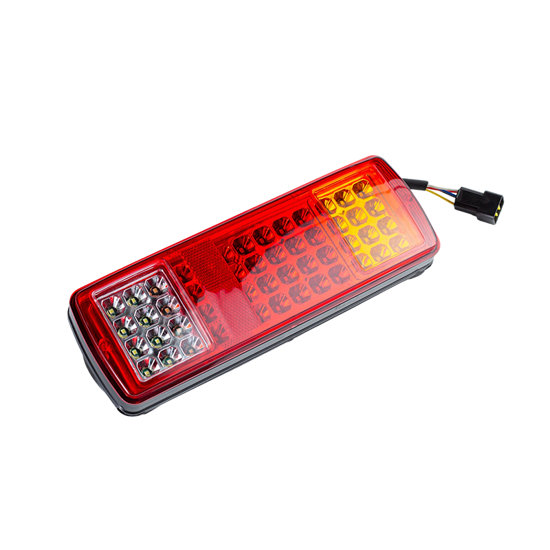 FLDJ-SSWD-002 IP55 6W DC12-24V Luz traseira LED integrada de 3 cores (sinal de direção + luz de posição + luz reversa)