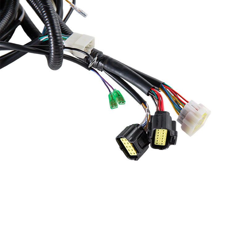 Chicote elétrico completo de veículos com motor para empilhadeiras de combustão interna e máquinas de construção