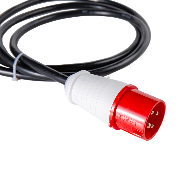 Chicote de fios completo com entrada de energia externa para maquinaria de construção resistente