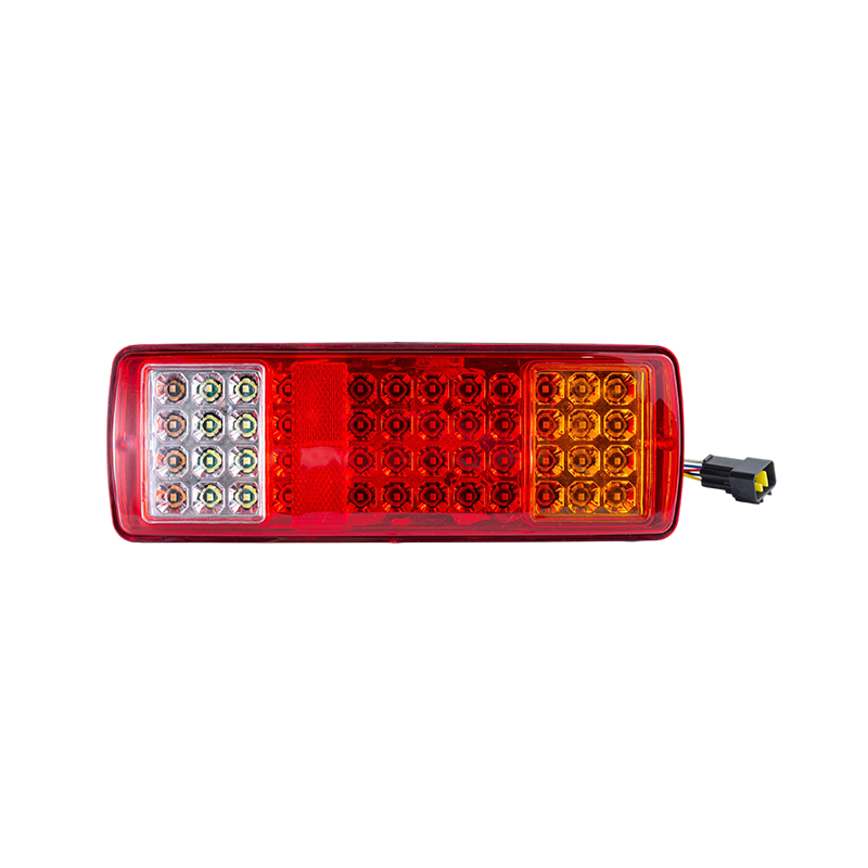 FLDJ-SSWD-002 IP55 6W DC12-24V Luz traseira LED integrada de 3 cores (sinal de direção + luz de posição + luz reversa)