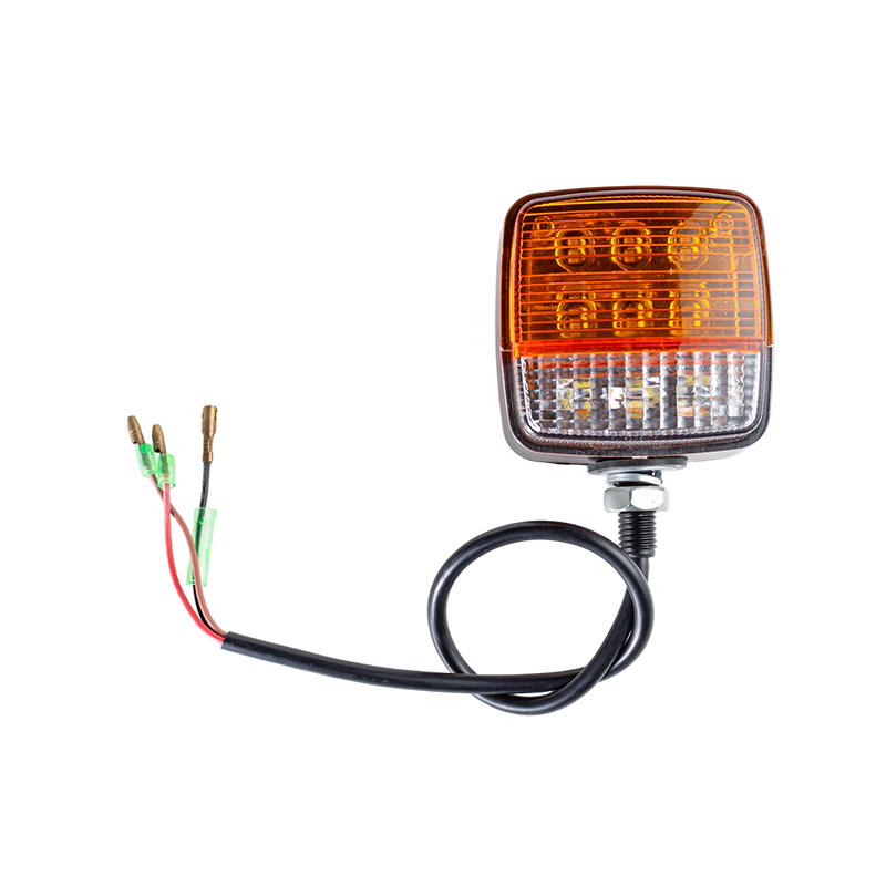 Luz de advertência dupla face 001IP65 com sinal de mudança de direção e luz combinada de posição para veículos industriais