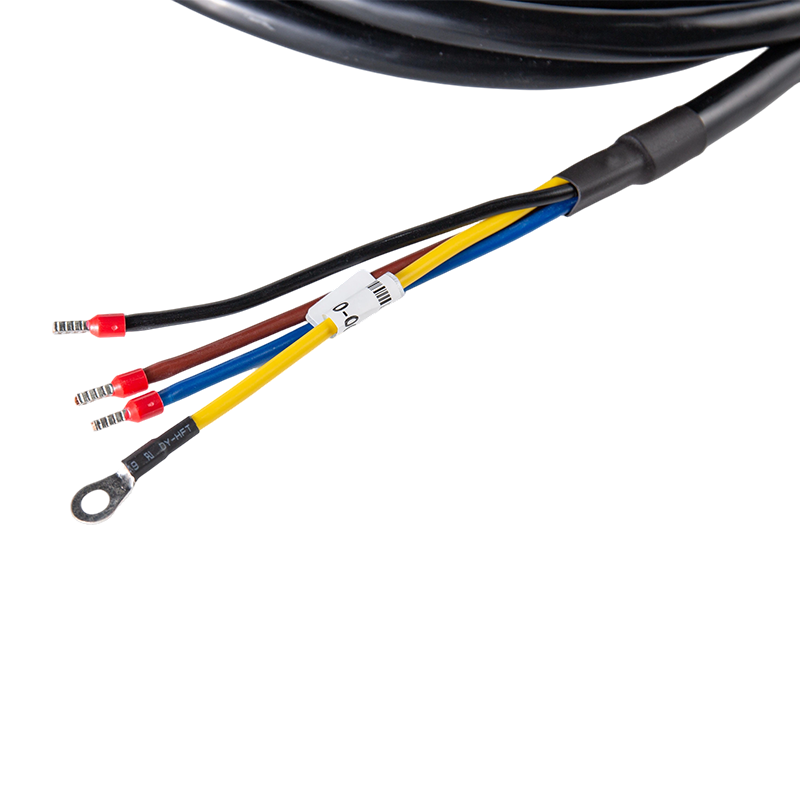 Chicote de fios completo com entrada de energia externa para maquinaria de construção resistente
