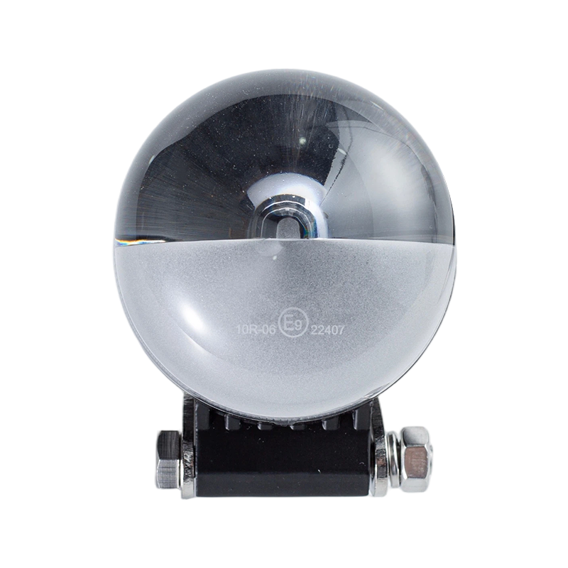 IP67 5W DC9-80V luz de advertência de área de perigo de empilhadeira de feixe vermelho/azul redondo