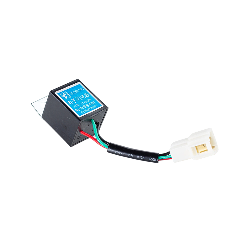 Relé pisca-pisca eletrônico SG252 24V 20A para empilhadeiras e sinais de direção de veículos