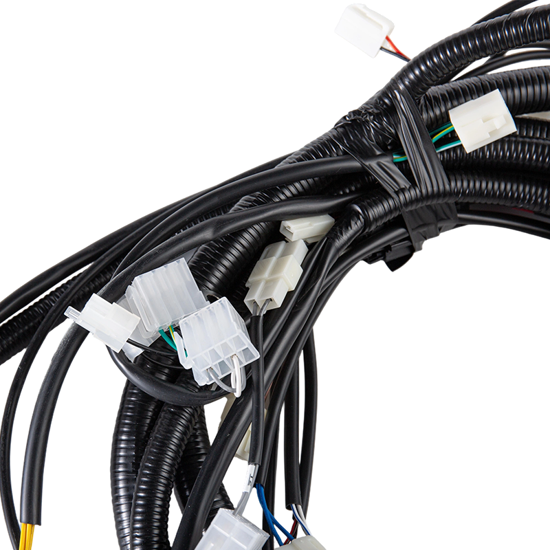 Chicote elétrico completo de veículos com motor para empilhadeiras de combustão interna e máquinas de construção