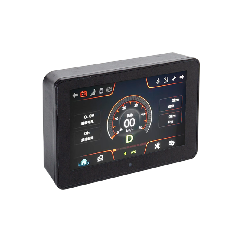 Display CAN-Bus com tela sensível ao toque TFT inteligente de 5 polegadas para veículos industriais