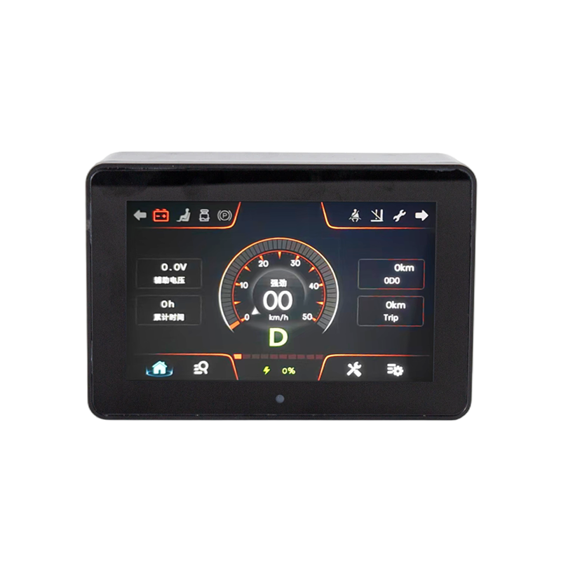 Display CAN-Bus com tela sensível ao toque TFT inteligente de 5 polegadas para veículos industriais