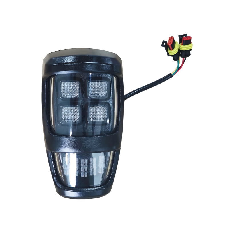 Farol LED 3 em 1 à prova d'água IP67 DC12V ou DC24V para empilhadeiras e veículos de construção