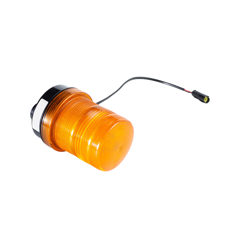 Farol estroboscópico LED de volume ajustável com alarme sonoro para vários veículos industriais