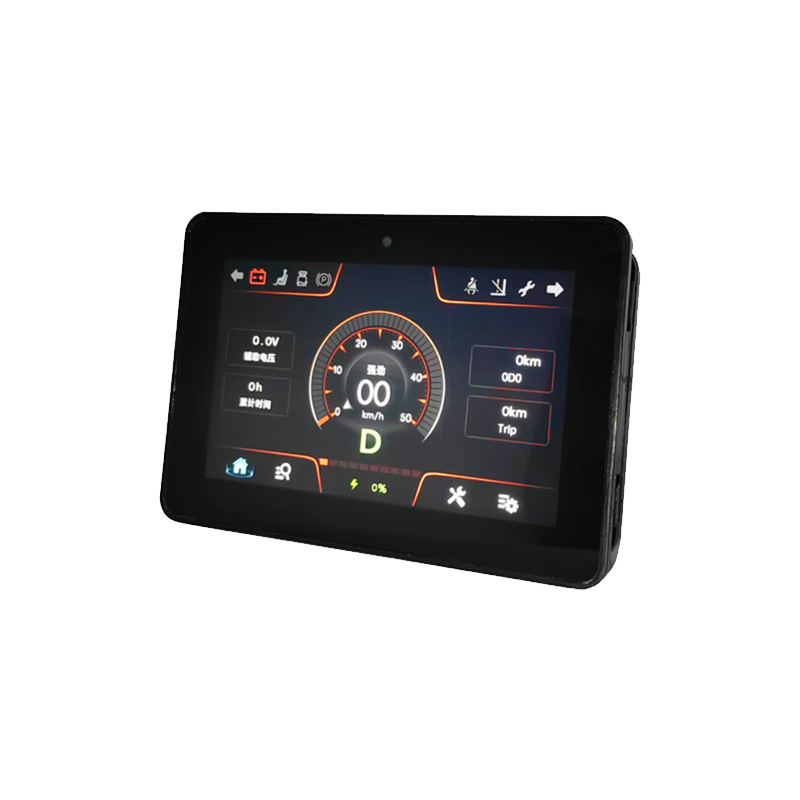 Display CAN-Bus com tela sensível ao toque TFT inteligente de 5 polegadas para veículos industriais