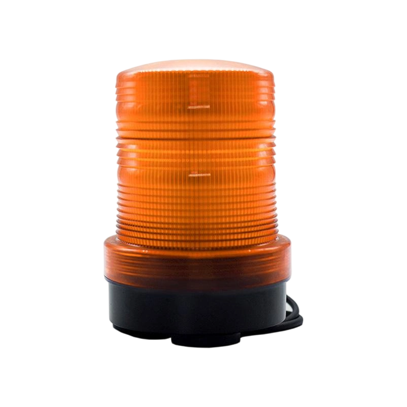 Farol estroboscópico LED de volume ajustável com alarme sonoro para vários veículos industriais