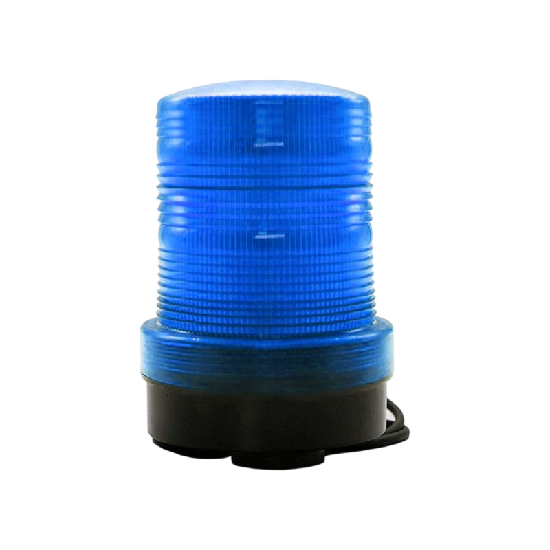 Farol estroboscópico LED de volume ajustável com alarme sonoro para vários veículos industriais