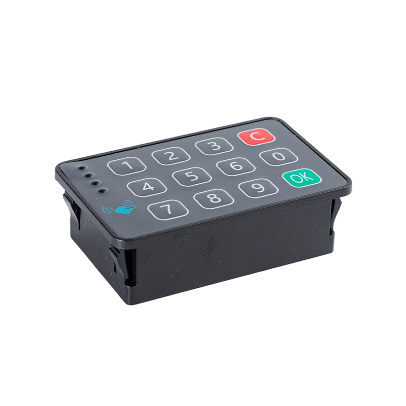 Leitor de cartão horizontal de IC com teclado / CAN2.0 125K Baud / controle de acesso de gerenciamento de frota de veículos industriais