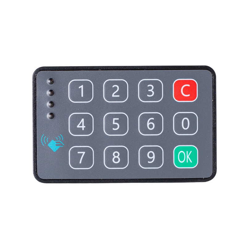 Leitor de cartão horizontal de IC com teclado / CAN2.0 125K Baud / controle de acesso de gerenciamento de frota de veículos industriais